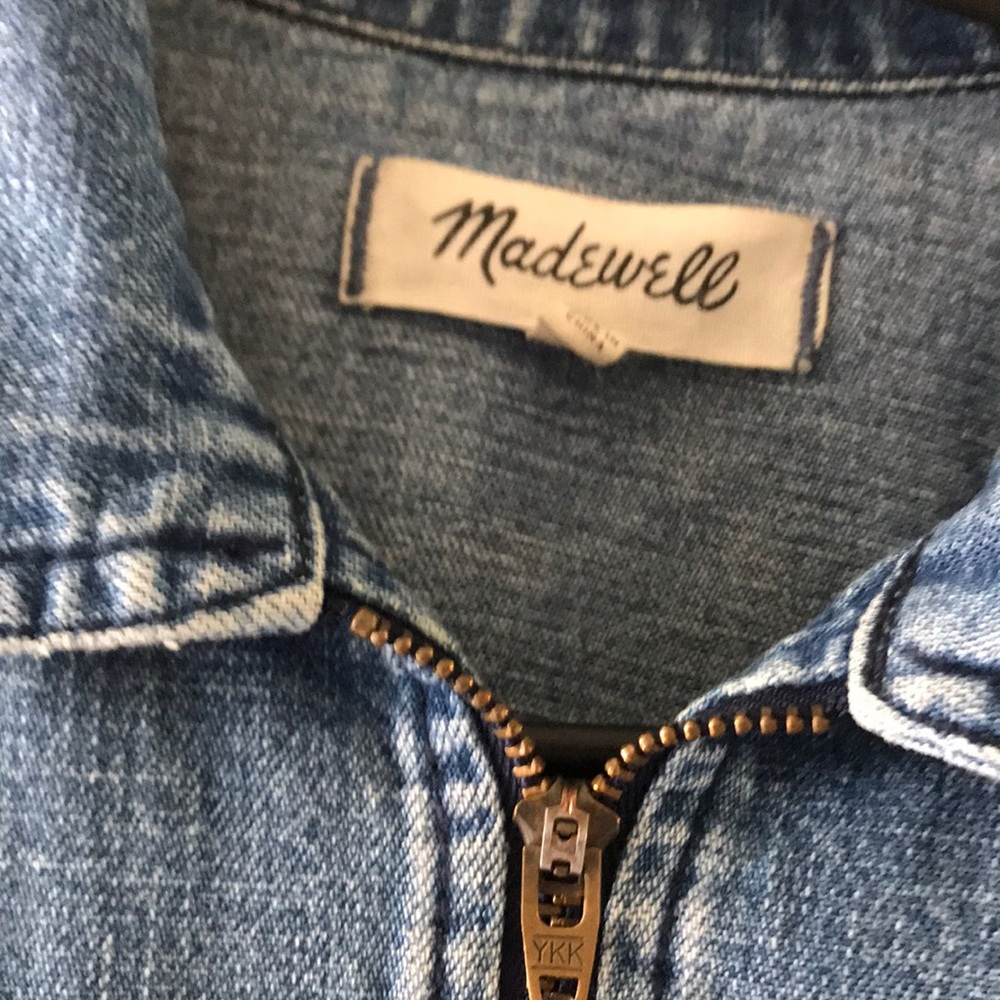 MadeWell Ladies Soft Denim Dress - Picture 2 of 4